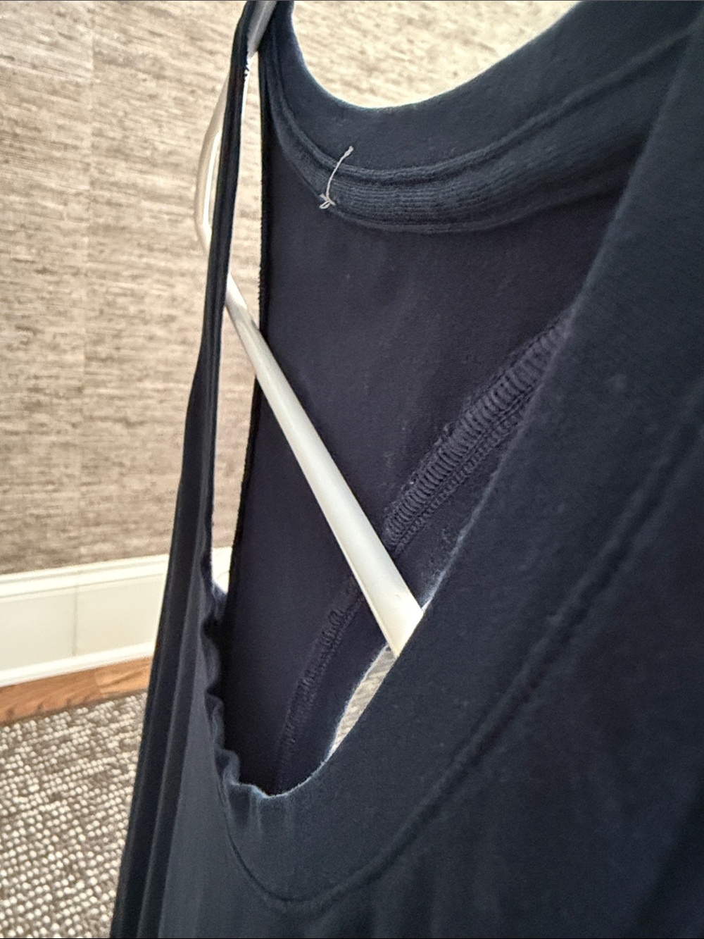 Classic Navy Racerback Tank Top - Lightweight lululemon love 4 navy - Picture 5 of 6
